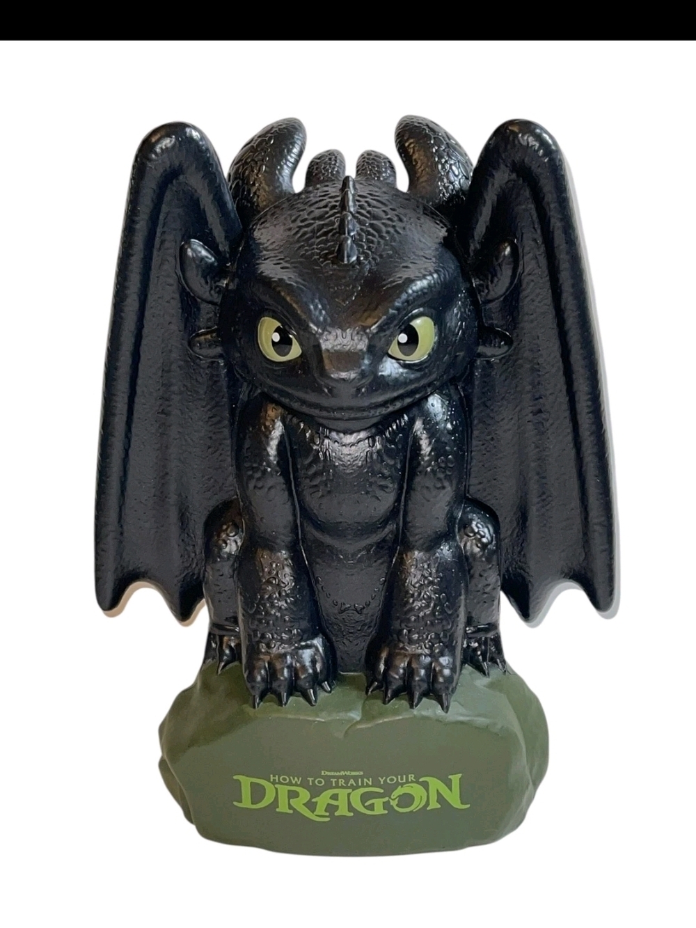 How to Train Your Dragon Black Toothless Cinemark Exclusive Popcorn Bucket NEW